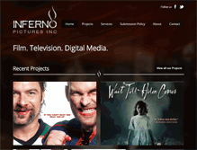 Tablet Screenshot of infernopictures.com